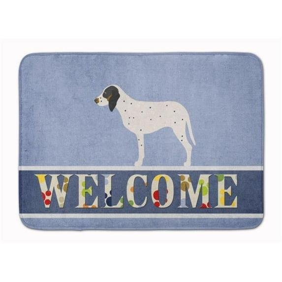 Gascon Saintongeois Welcome Machine Washable Memory Foam Mat - Multi-Colored