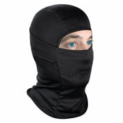 Gash Hao Balaclava Face Mask, Ski Mask for Men Women, Full Face Mask Black