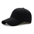 thumbnail image 1 of Gash Hao Mens Cotton Baseball Cap Low Profile Hat Adjustable Plain Cap Men Women Black, 1 of 6