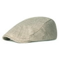 thumbnail image 1 of Gash Hao Newsboy Hat Flat Ivy Cap Cotton Gatsby Cabbie Cap, 1 of 8