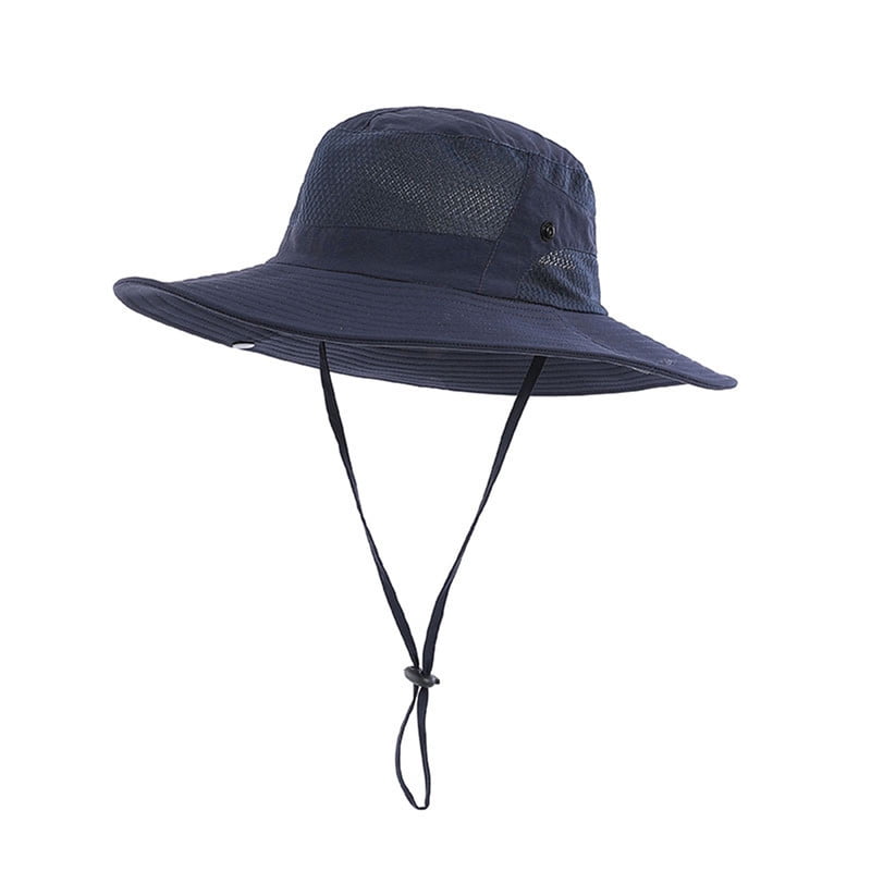 Navy blue bucket hat cheap with string