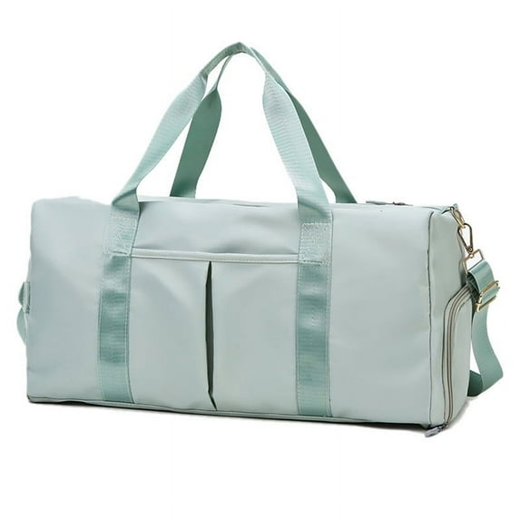 Gash Hao Womens Sports Fitness Bag Casual Short-Distance Travel Bag Wet and Dry Separation Yoga Handbag Large-Capacity