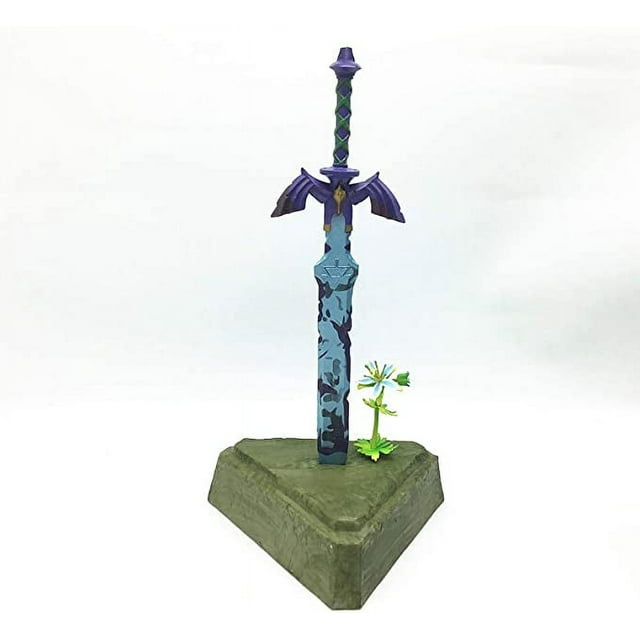Gashapon The Breath of The Wild Mascot,Battle Damage Master Sword Model