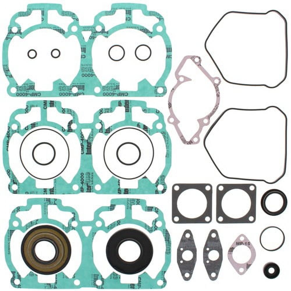 Gasket Kit with Oil Seals For Ski-Doo MX Z X 440 LC 1999 440cc