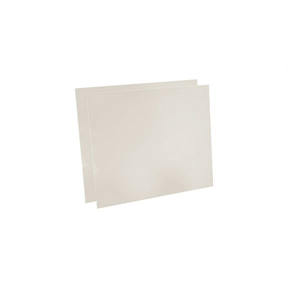 Gasket Material, White Virgin Teflon, 1/8" Thick, 12" x 12" squares (Pack of 2)
