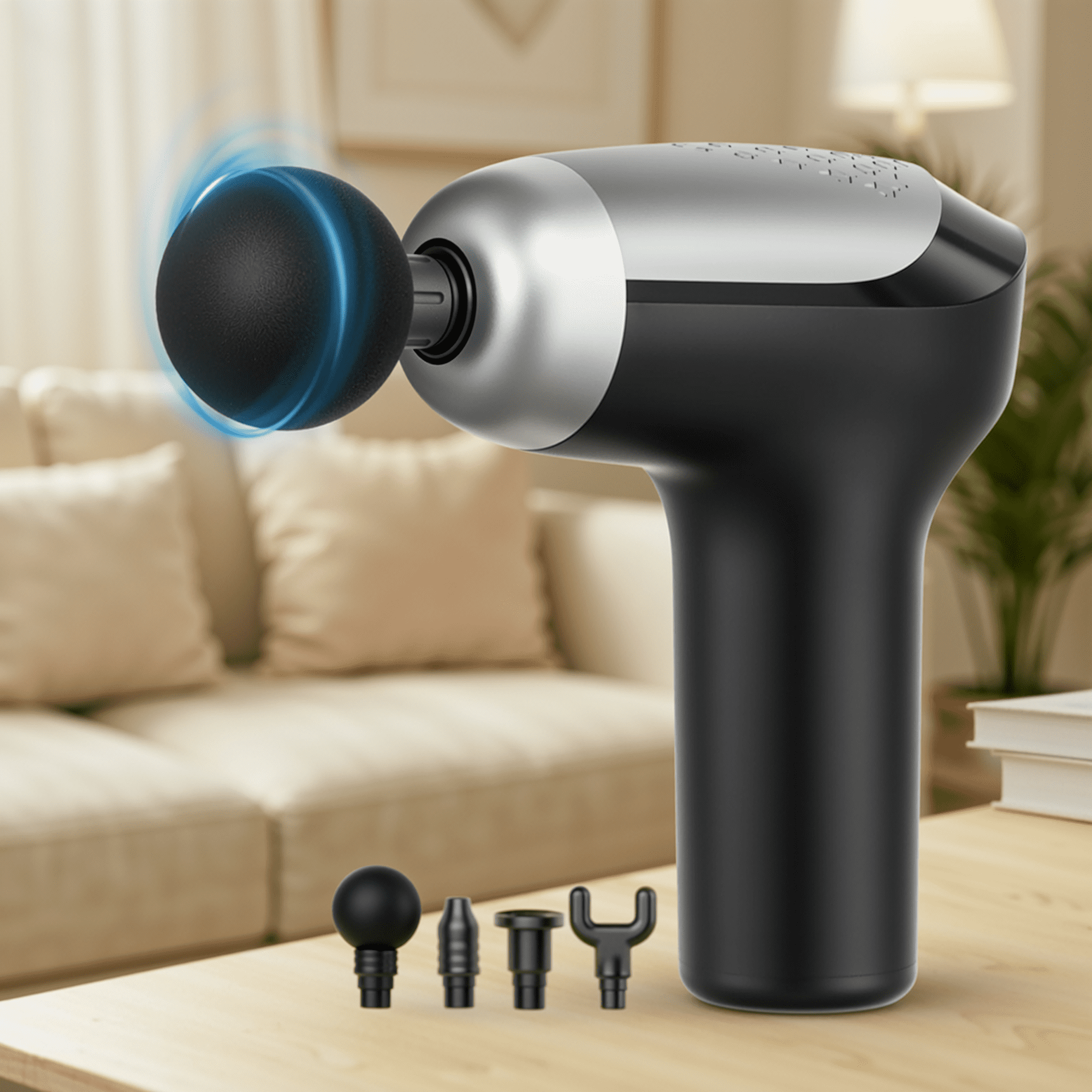 Gasky Mini Massage Gun, Deep Tissue Muscle Massager for Back Neck Muscle Relieve, Christmas Gift for Men & Women, Black