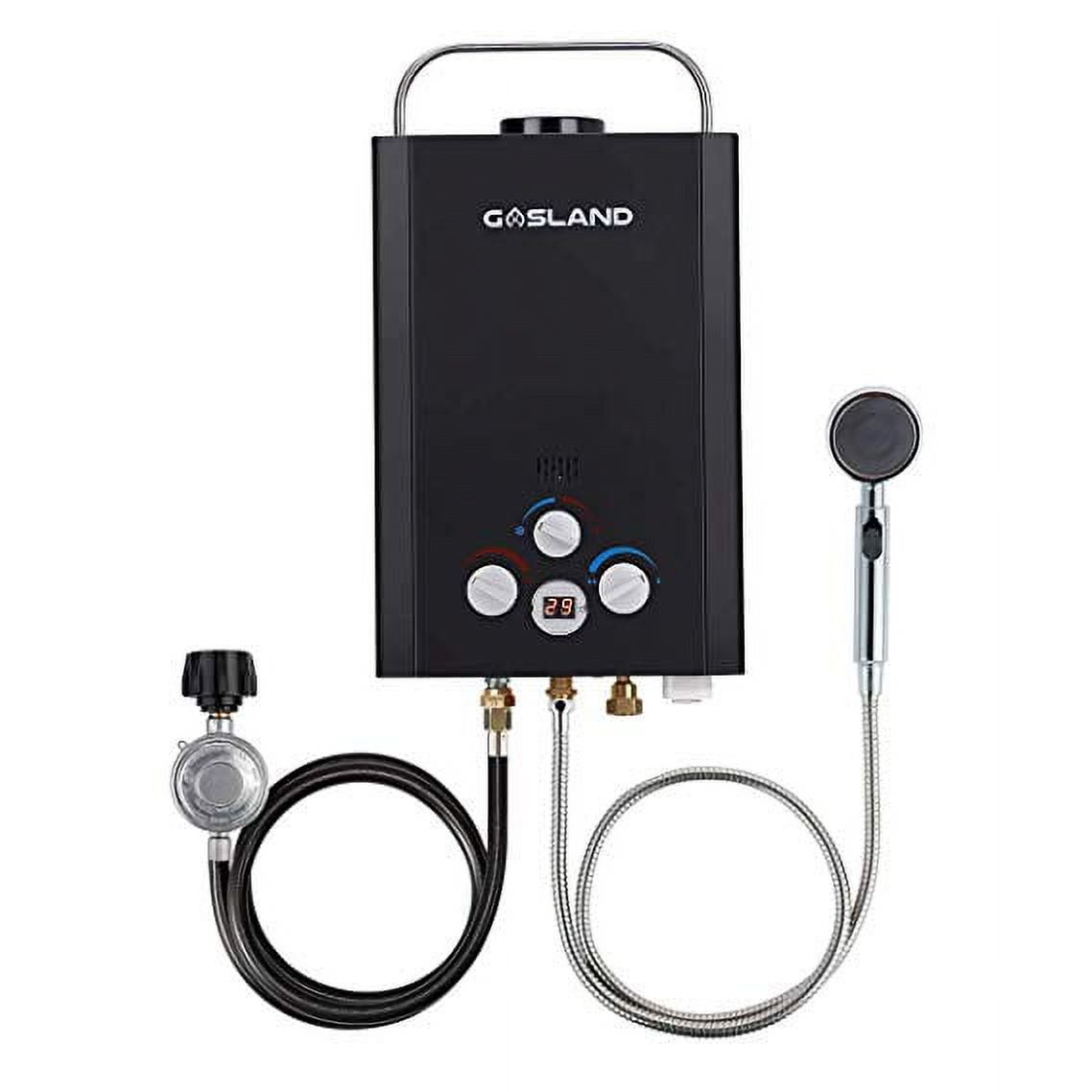 Gasland BE158B 1.58GPM 6L Outdoor Portable Gas Water Heater - Walmart.com