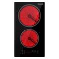 thumbnail image 1 of GASLAND 12-Inch 2-Burner Built-in Electric Ceramic Cooktop, ETL, 240V, 3000 W, CH30BF, 1 of 7