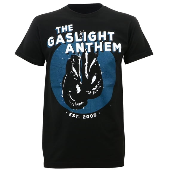 Gaslight Anthem Men's Gloves Slim-Fit T-Shirt Black S