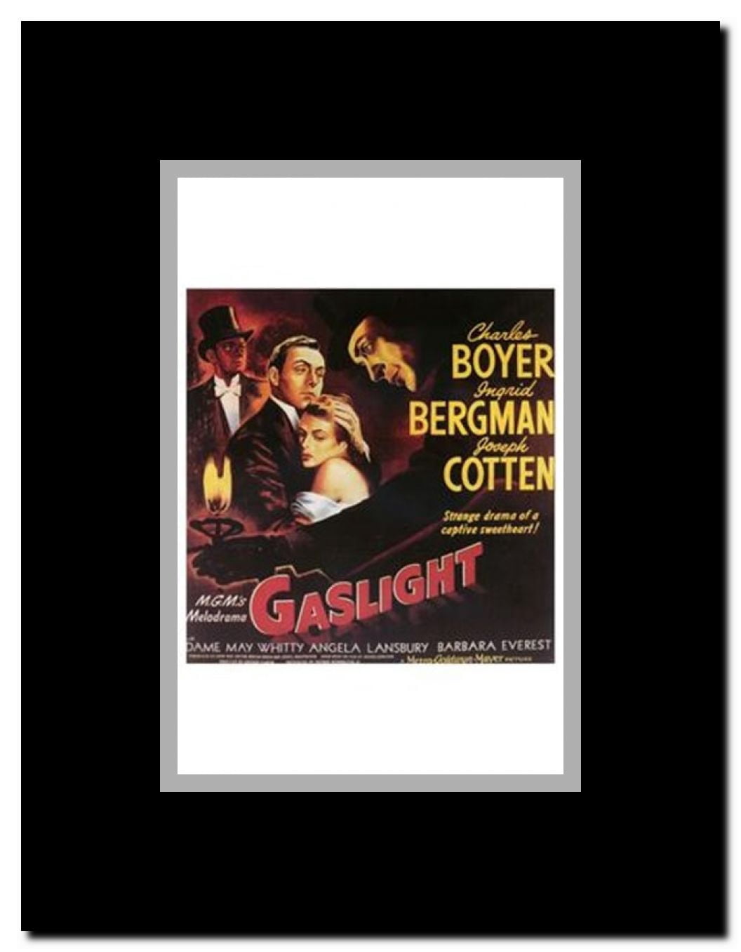 Gaslight Framed Movie Poster