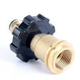 thumbnail image 1 of Gasman Propane LP Tank Adapter POL x QCC 100# Tank Adapter Retrofit, 1 of 3