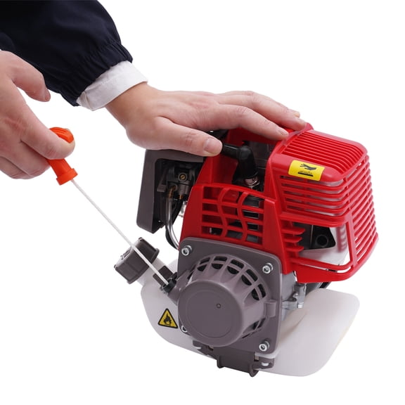 Gasoline Engine, 139FA Four Stroke Gas Engine, Micro Power Single Cylinder Engine, Horizontal Shaft, for Farm Equipment, Generator, Pump, Durable and Corrosion Resistant Construction