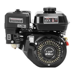 Gasoline Engine 212cc 7.5HP Gasoline Powered Engine 3600rpm 4-Stroke Engine OHV Air-Cooled Pull Start Durable Powerful