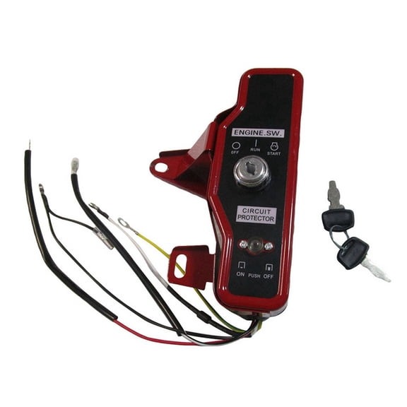 Gasoline Engine Water Pump F Electric Key Control Switch Control Box 168F/170F Tillage Engineering Machine Engine