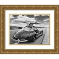 thumbnail image 1 of Gasoline Images 14x12 Gold Ornate Wood Framed with Double Matting Museum Art Print Titled - Coast to Coast, Albuquerque, New Mexico, 1 of 4
