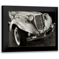 thumbnail image 1 of Gasoline Images 24x19 Black Modern Framed Museum Art Print Titled - Vintage Roadster, 1 of 5