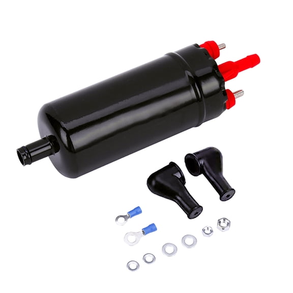Gasoline Pump,0580463017 0580464023 Compatible With 320i 323i Inline Pressure 12v Fuel 325e 325i E30 0580464070 0580453911 0580463017 Pump Pressure 12v Pump 0580464070 0580453911 Black & Red