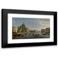 thumbnail image 1 of Gaspar Van Wittel 14x10 Black Modern Framed Museum Art Print Titled - Venice, Santa Maria Della Salute and the Entrance to the Grand Canal, 1 of 5