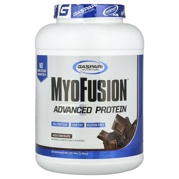 Gaspari Nutrition MyoFusion, Advanced Protein, Milk Chocolate, 4 lbs (1.81 kg)