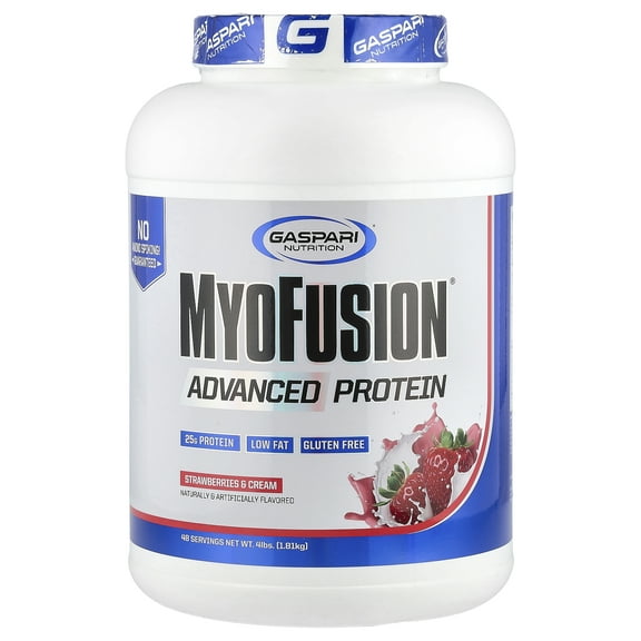Gaspari Nutrition - Myofusion Adv Strawberry 4 lb