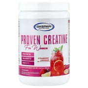Gaspari Nutrition Proven Creatine For Women, Strawberry Lemonade, 15.87 oz 450 g