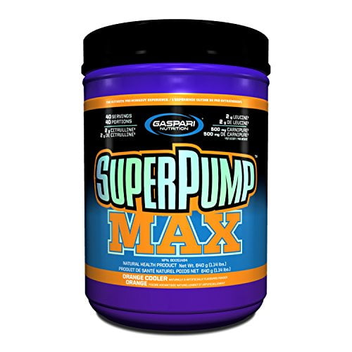 Gaspari Nutrition Super Pump Max, Pre Workout Supplement 40 Servings