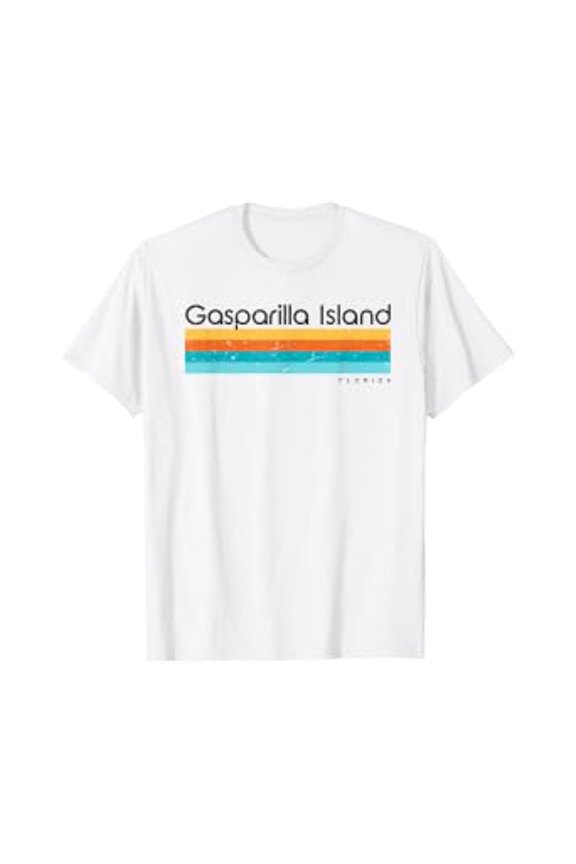 Gasparilla Island Florida FL Vintage Design T-Shirt, Unisex T-Shirt