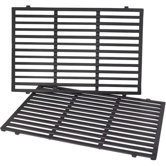 Gaspro 7637 Grill Grates Replacement for Weber Spirit E/S210 (2013) & Spirit II E/S-210 (Front Control) Gas Grills  17.5 x 10.2 Inch Cooking Grates, 2 Pack