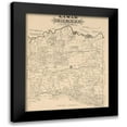 thumbnail image 1 of Gast 15x18 Black Modern Framed Museum Art Print Titled - Lamar County Texas - Gast 1870, 1 of 5
