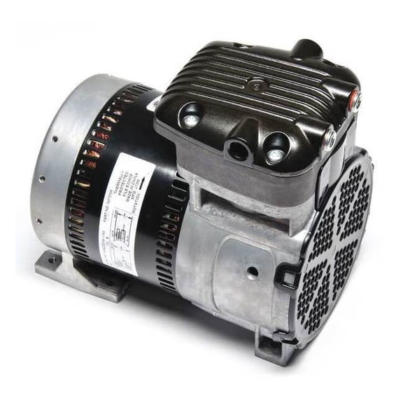 Gast Rocking Piston Air Comp,1/4HP,100/100psi 87R135-101-N270X