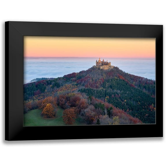 Gastager, Daniel 24x17 Black Modern Framed Museum Art Print Titled - Autumn Fairytale