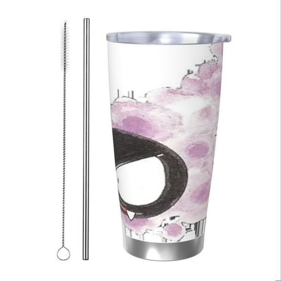 Gastly Insulated Tumbler Stainless Steel Coffee Mug Vacuum Double Wall Thermal Travel Cup 20 oz