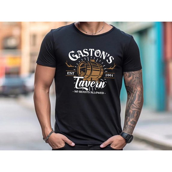 Gaston's Tavern Tee: Beauty and the Beast Family Vacation Shirt All Size S-5Xl
