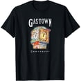 thumbnail image 1 of Gastown Steam Clock Vancouver BC Canada Souvenir T-Shirt, 1 of 4