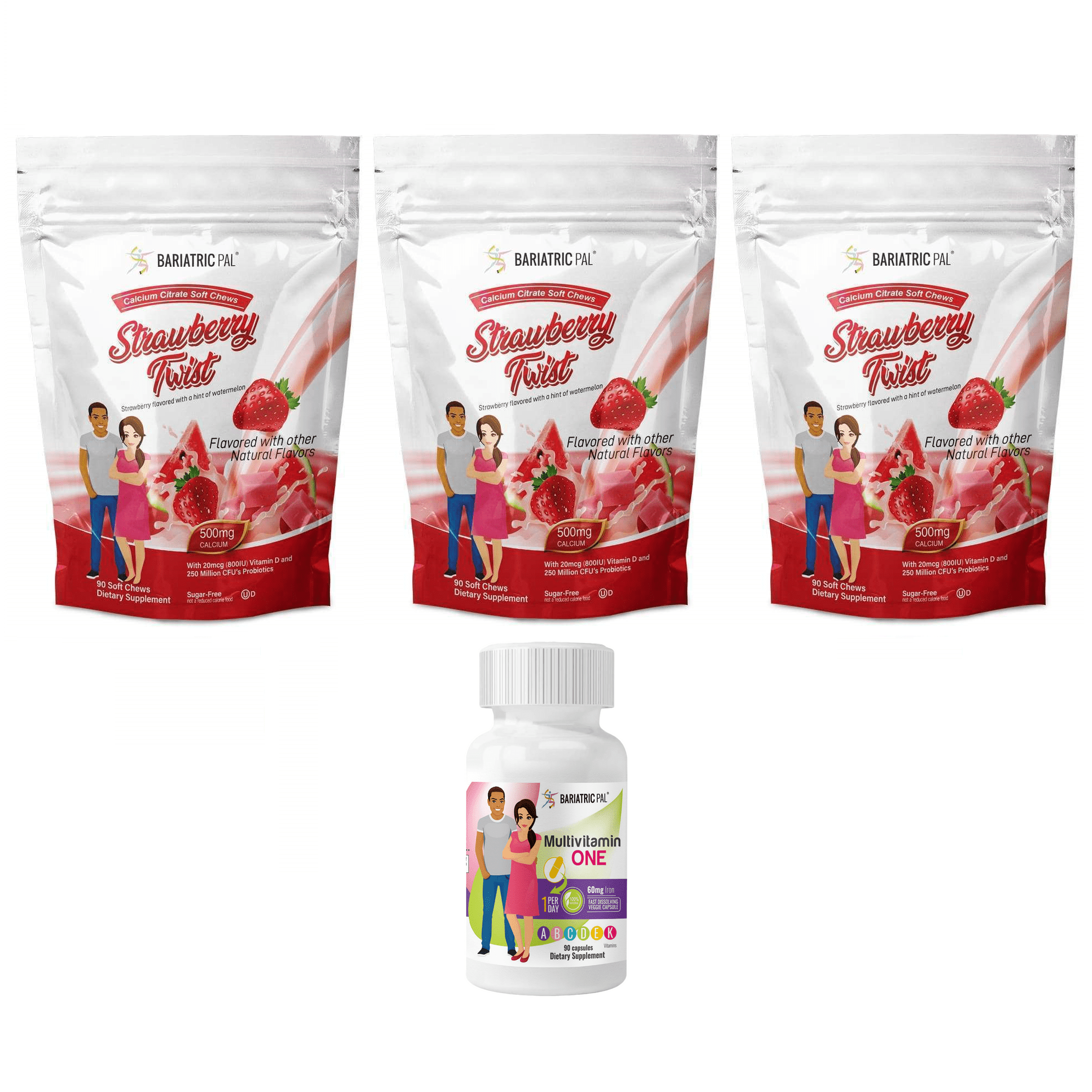 Gastric Bypass Complete Vitamin Pack Capsules Size 3Month Supply