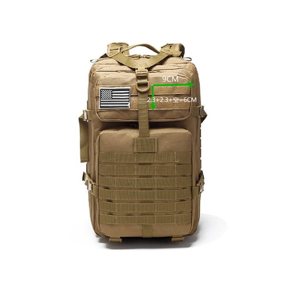 Gastropod Military Backpack,multi-functional Compartments Hunting Backpack for Men,Breathable Tactical Backpack for Travel
