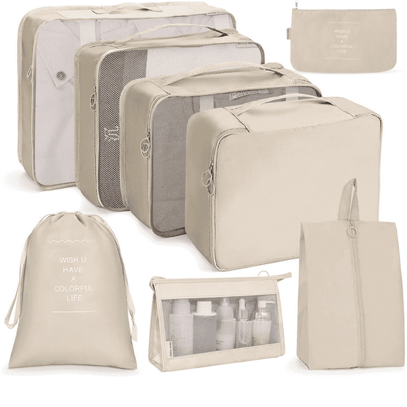 Gastropod Packing Cubes for Travel,Efficient Storage Packing Bags, Versatile Packing Cube, Convenient Foldability Travel Accessories