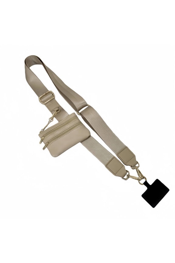 Gastropod Save The Girls Phone Strap With Wallet,Slim Wallet Handbagsfor Women,Trendy Handbag Magsafe Wallet,Khaki