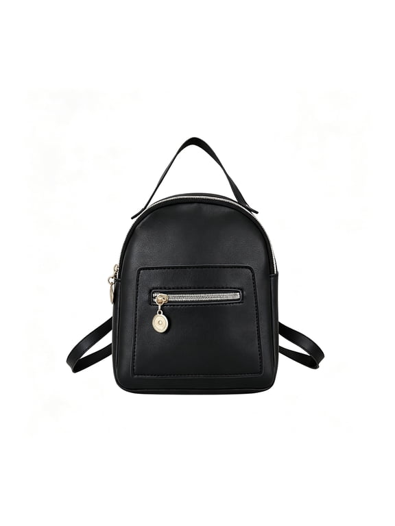 Small Backpack,Small Waterproof Leather Backpack Purse for Women,Cute Mini Purse Backpack for Shopping