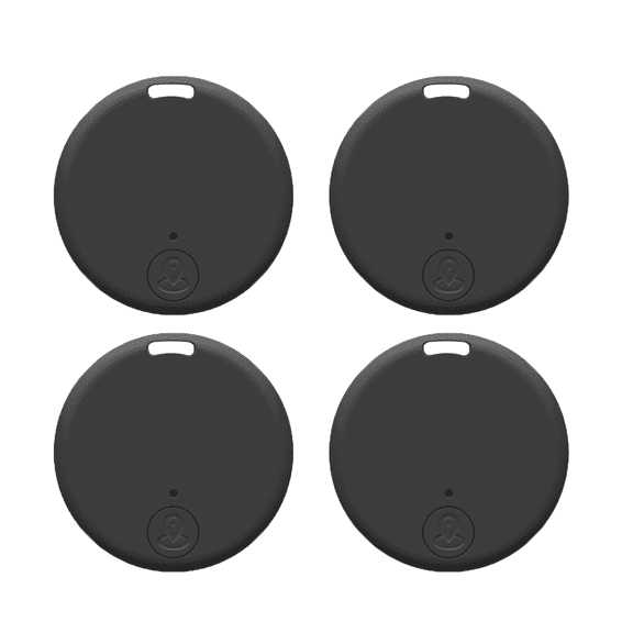 Gastropod 4Pcs Tracker Tag Intelligent Anti-Lost Tracking Artifact Wallet Tracker Smart Locator Gps Tracker Black