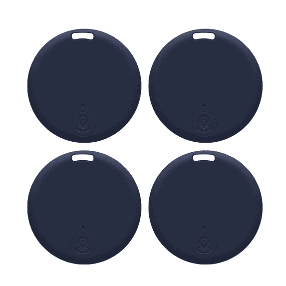 Gastropod 4Pcs Tracker Tag Intelligent Anti-Lost Tracking Artifact Wallet Tracker Smart Locator Gps Tracker Navy Blue