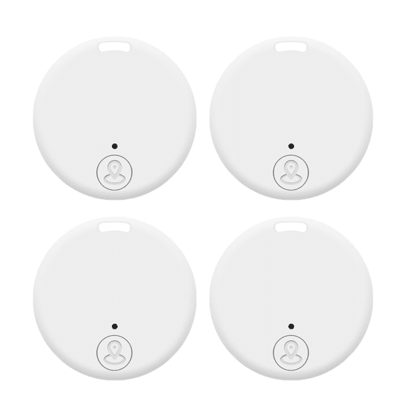 Gastropod 4Pcs Tracker Tag Intelligent Anti-Lost Tracking Artifact Wallet Tracker Smart Locator Gps Tracker White