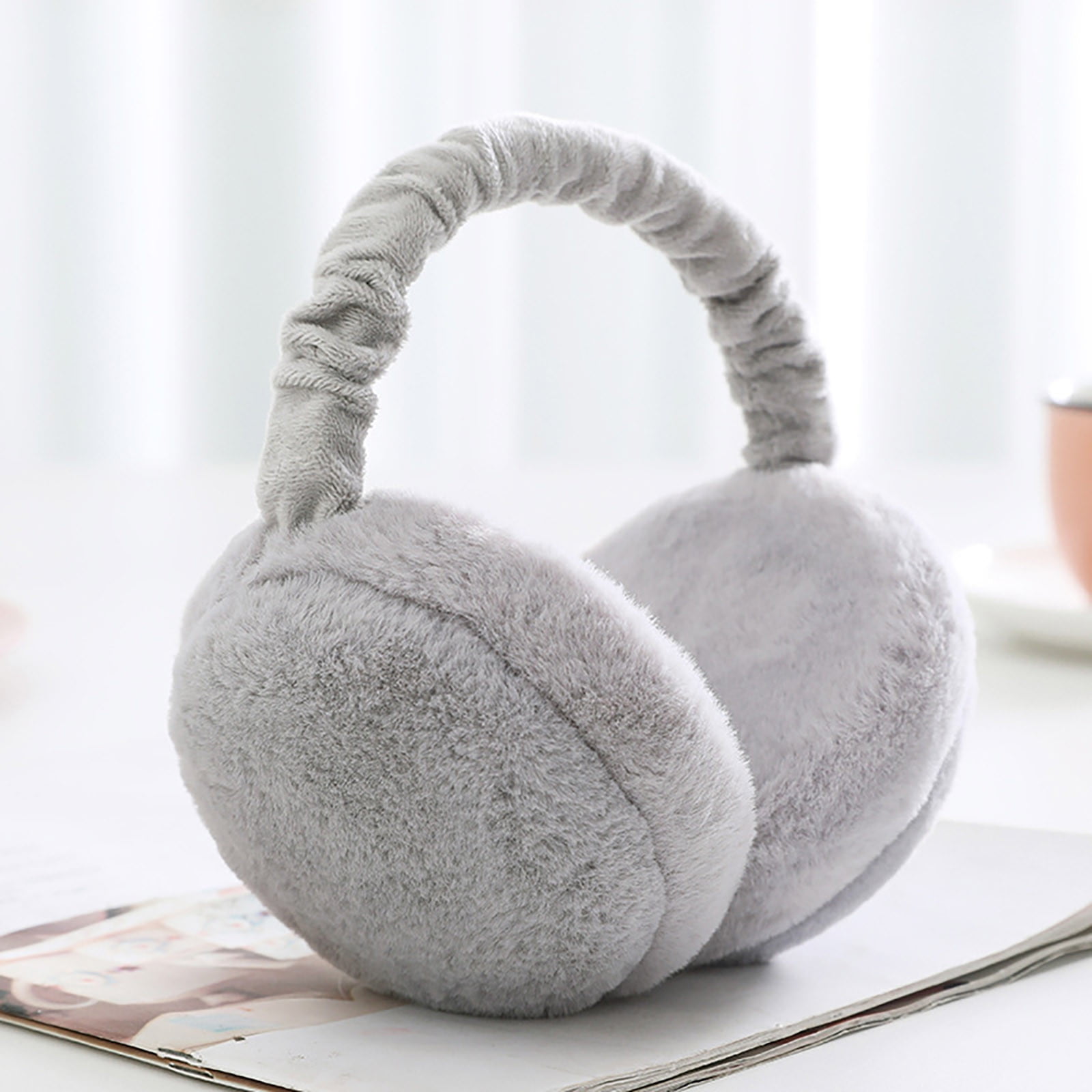 Gasue Ear Muffs for Winter Women Winter Earmuffs Adjustable Foldable