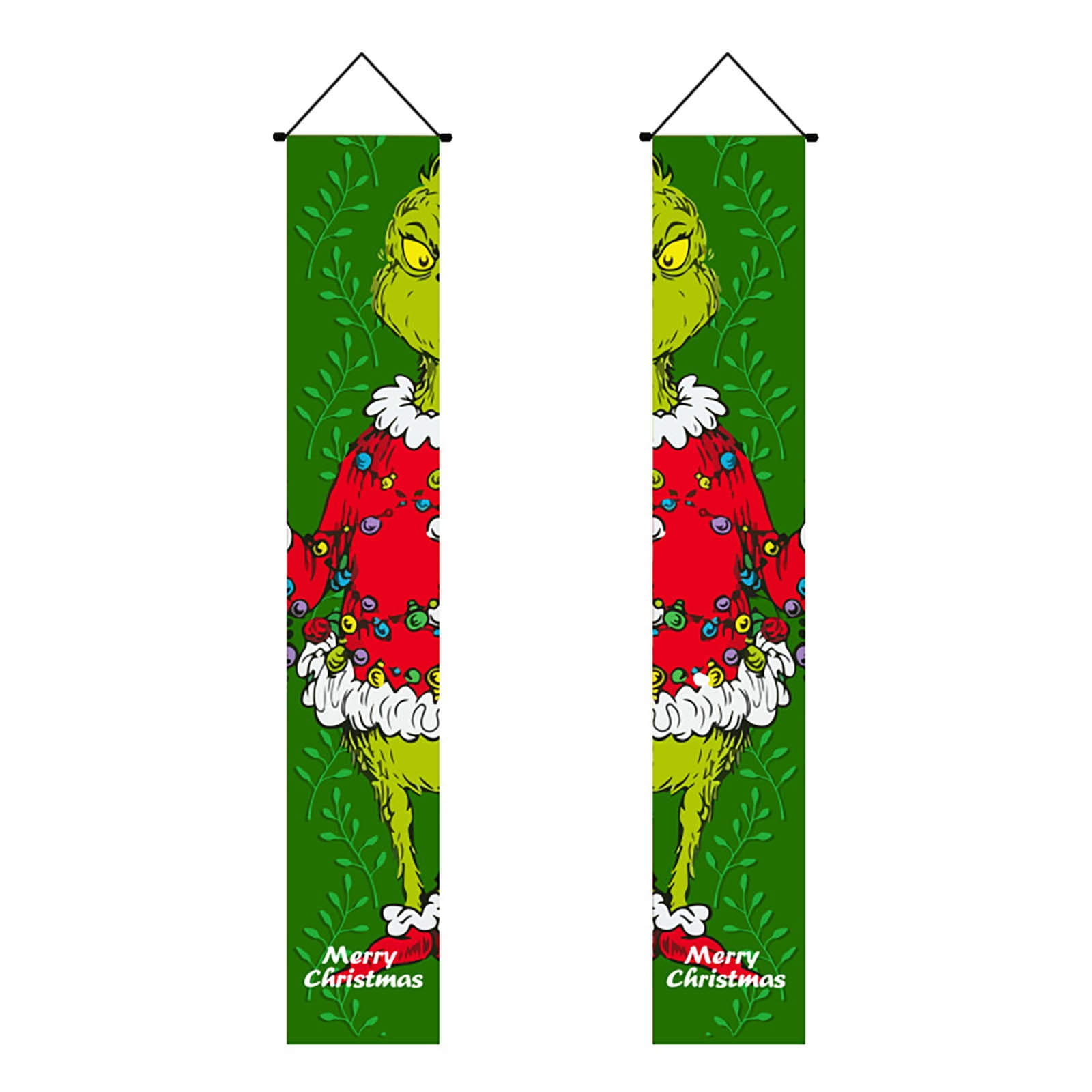 Gasue Grinch Christmas Decorations Christmas Banners Decorations ...