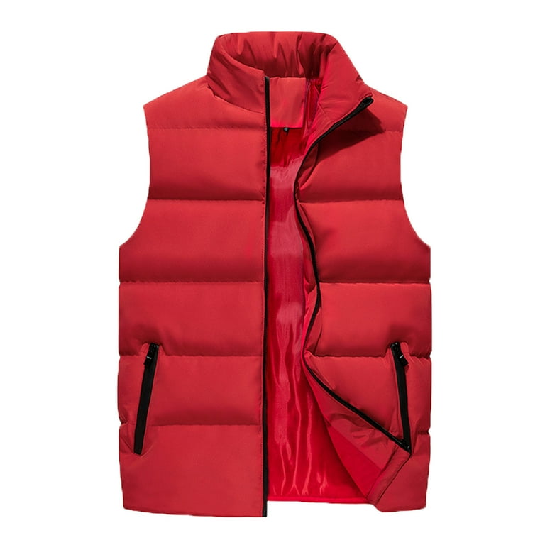 Walmart mens puffer vest hot sale