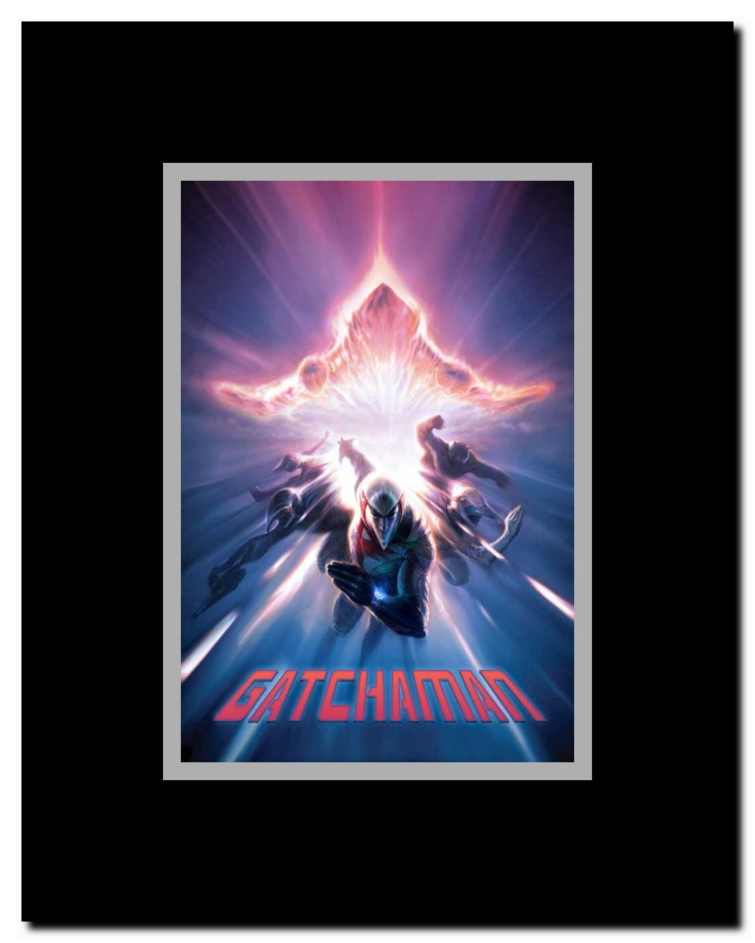 Gatchaman Framed Movie Poster