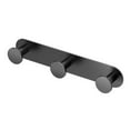 thumbnail image 1 of Gatco 1282MX Glamour Triple Robe Hook Rack - Black, 1 of 2