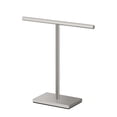 thumbnail image 1 of Gatco Bathroom Countertop T-Shape Hand Towel Holder, Satin Nickel, 1 of 4