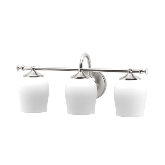 Gatco 1627 Tavern Triple Sconce, Satin Nickel