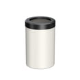 thumbnail image 1 of Gatco Latitude II Stainless Steel 2.9 Gallon Round Wastebasket with Removable Lid, Matte Pearl/Matte Black Lid, 1 of 7
